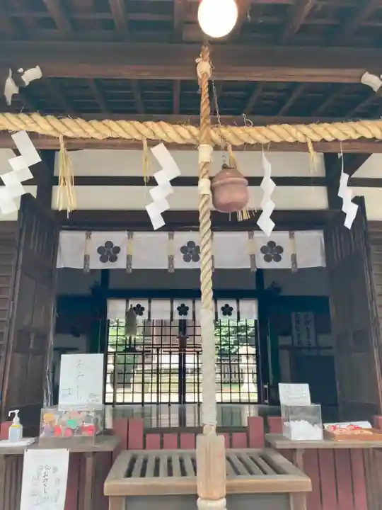 安居神社の本殿・本堂