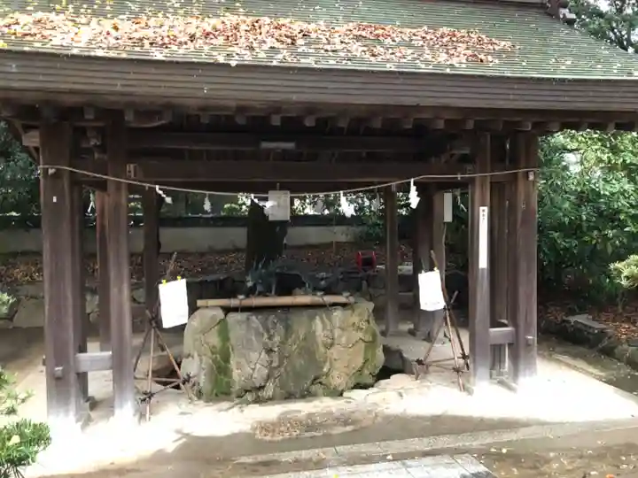 田村神社の手水舎