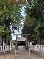 中村八幡神社の鳥居