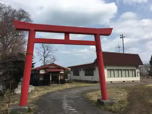 鷲ノ木稲荷神社の鳥居