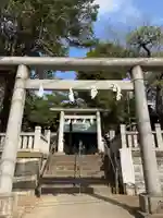 用賀神社の鳥居