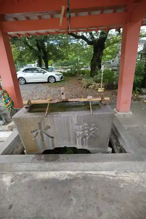 美江寺の手水舎