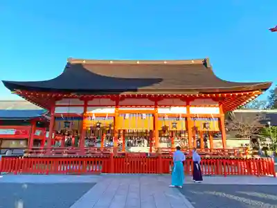 伏見稲荷大社の本殿・本堂