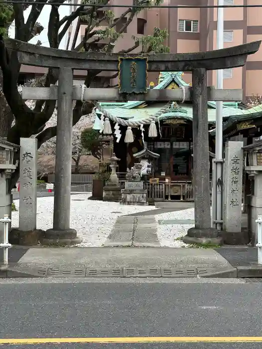 幸稲荷神社の鳥居