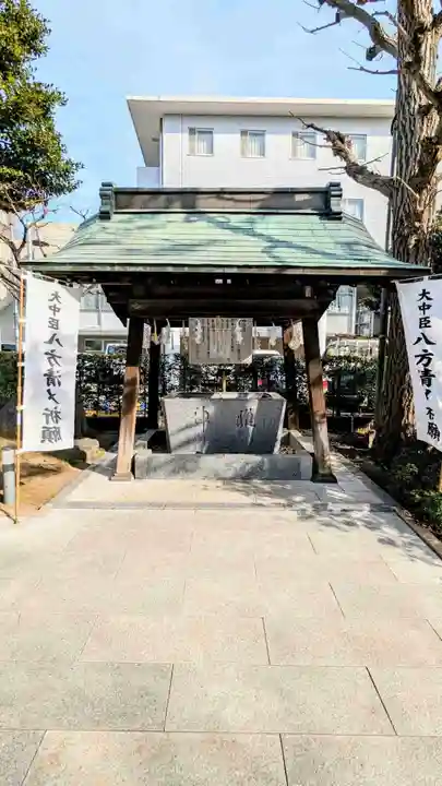 桜神宮の手水舎