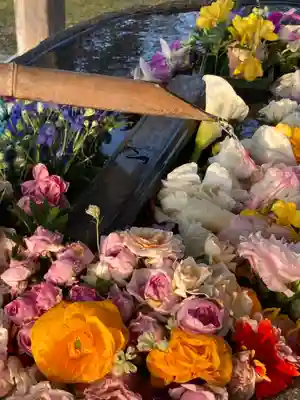 当別神社の手水舎