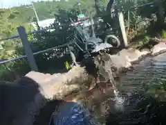 鳥海山大物忌神社吹浦口ノ宮の手水