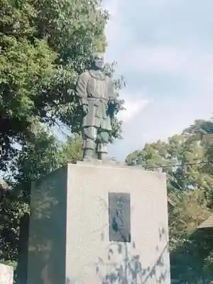 和泉國一之宮　大鳥大社の像