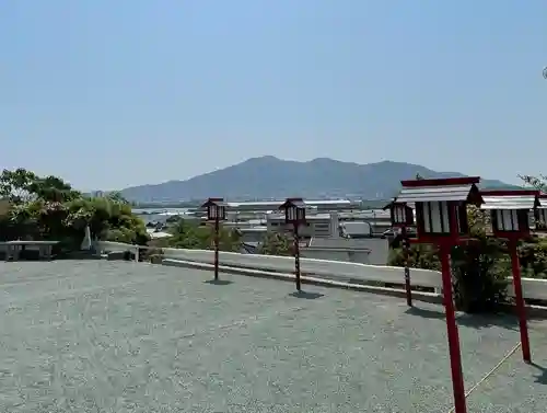 藤ノ木白山神社の景色