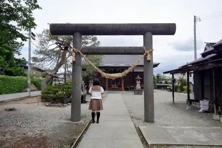 神明神社(江俣)の鳥居