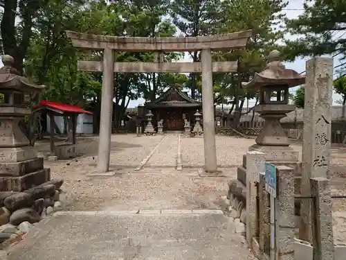 八幡社（北犬山八幡社）の鳥居