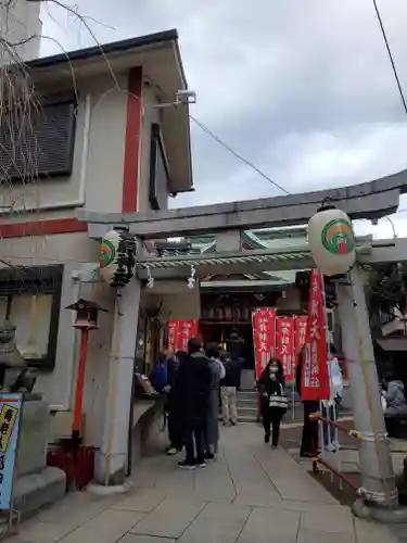 吉原神社の鳥居