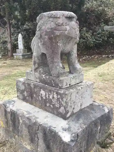 黒岩恵比寿神社の狛犬