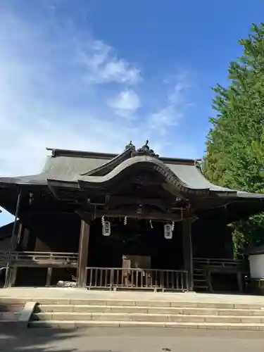 亀田八幡宮の本殿