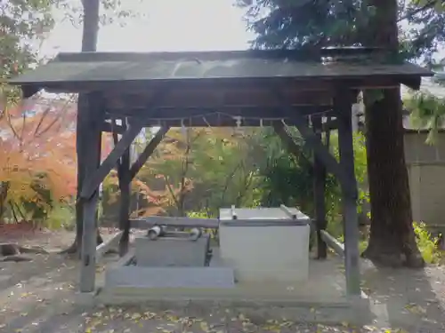 飛鳥田神社の手水舎