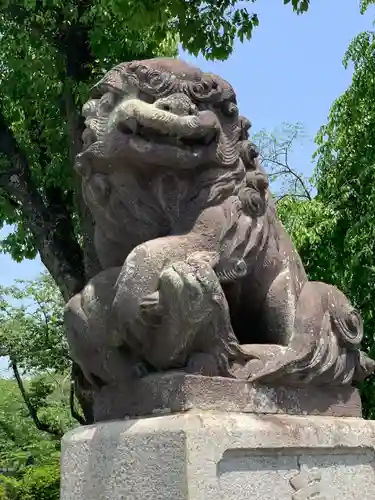 富士山本宮浅間大社の狛犬