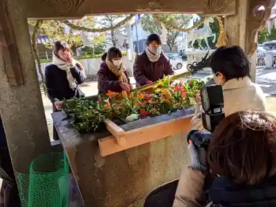 三津厳島神社の手水舎
