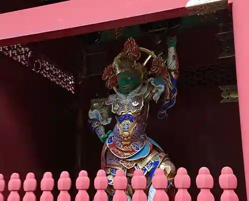 日光山輪王寺 大猷院の像