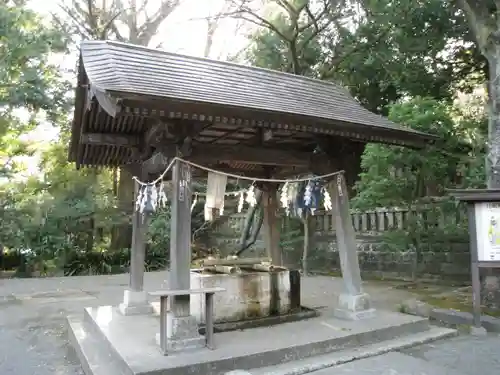 報徳二宮神社の手水舎