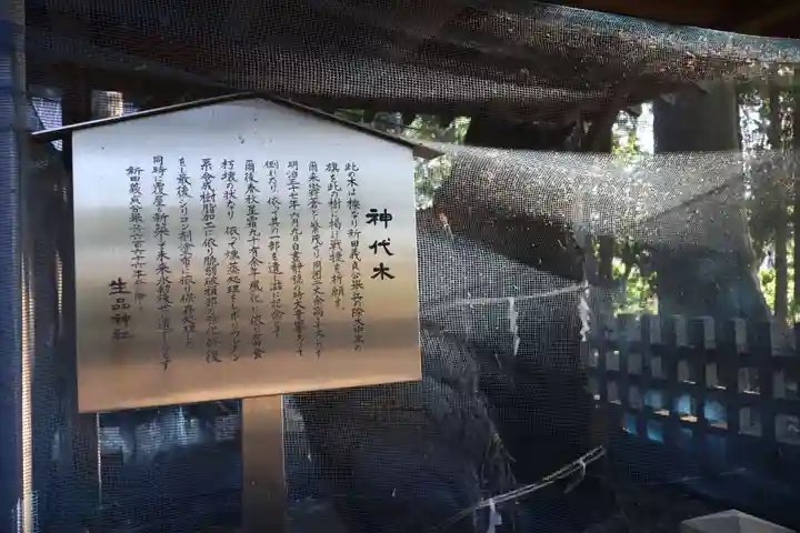 生品神社(群馬県)
