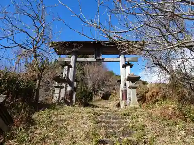 東金砂神社の鳥居