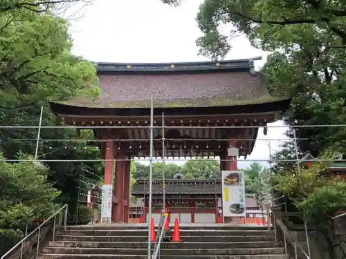 津島神社の山門・神門