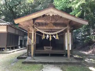 家代神社の本殿・本堂