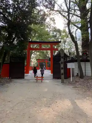 河合神社(鴨川合坐小社宅神社)の鳥居
