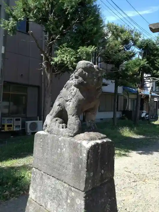 幸宮神社の狛犬