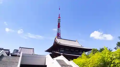 増上寺の景色