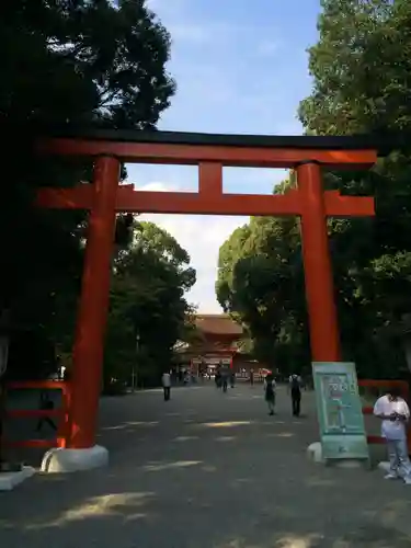 賀茂御祖神社（下鴨神社）の鳥居