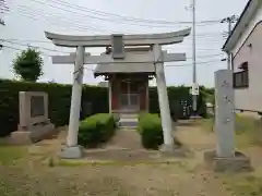 福島水神宮の鳥居