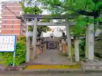 八幡社(新生)の鳥居