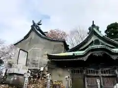 尺間神社の本殿