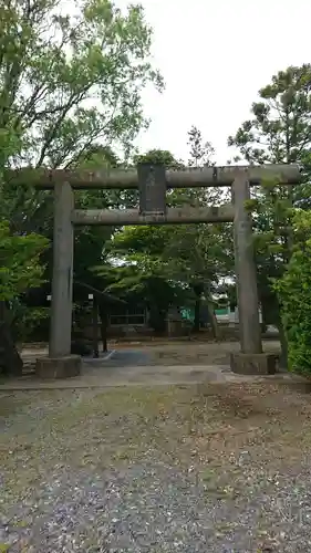 天津神社の鳥居