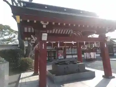 篠崎八幡神社の手水舎