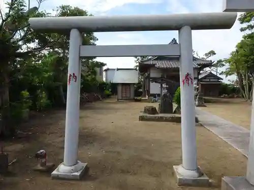 琴平神社の鳥居