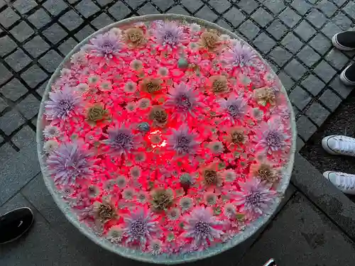 行田八幡神社の手水舎