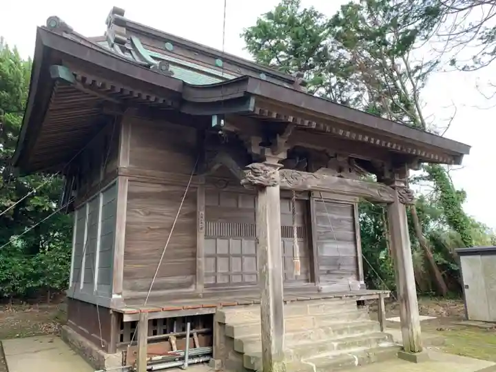 諏訪神社の本殿・本堂