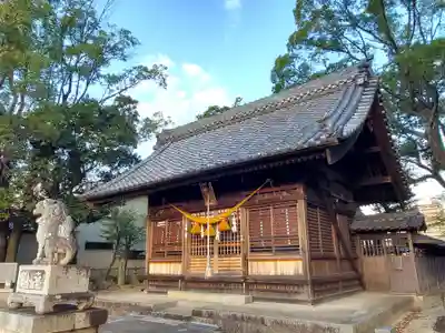 八劔社(上重原八劔社)の本殿・本堂