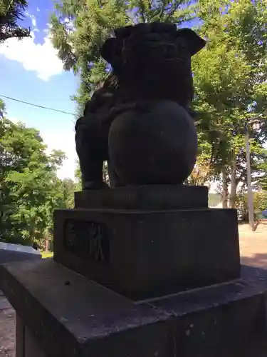 上野幌神社の狛犬