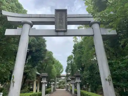 島田神社の鳥居