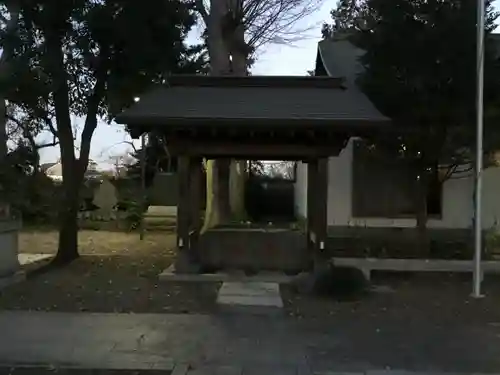 若宮神社の手水舎