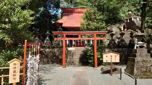 産泰神社の鳥居