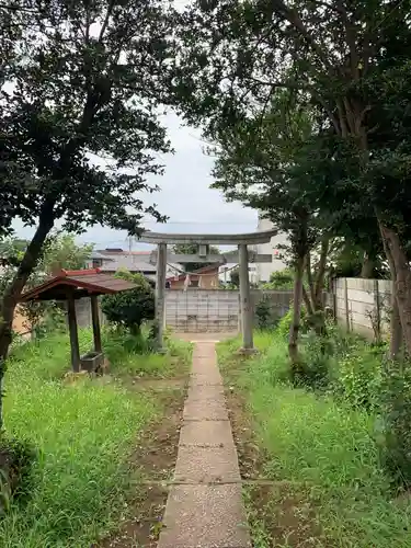 熊野神社の鳥居