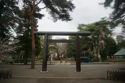 埼玉縣護國神社の鳥居