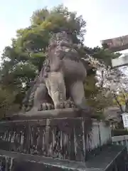 武田神社の狛犬