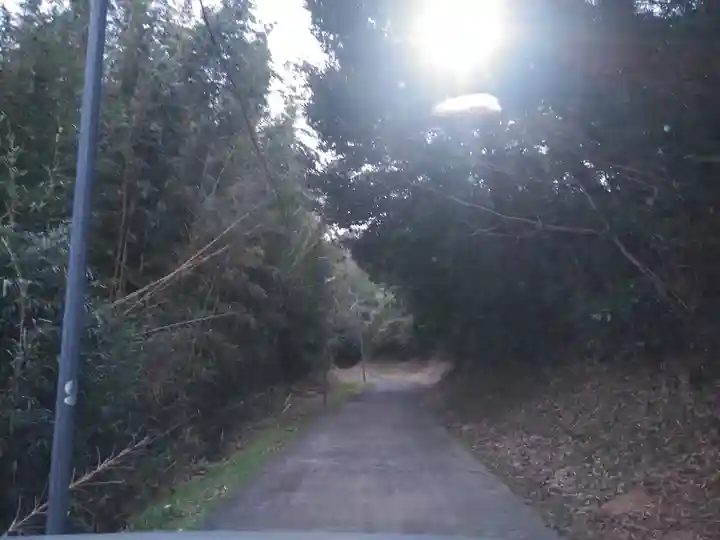 雁宮神社の周辺