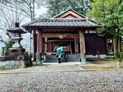 神戸神社の手水舎