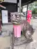 井於神社の狛犬